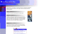 Desktop Screenshot of davissolutions.com